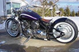 Yamaha v star hot sale 650 custom bobber