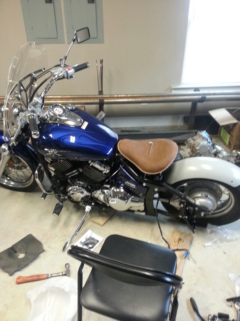 v star 650 hardtail kit