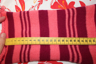 Machine à tricoter: premiers échantillons - La Bobine