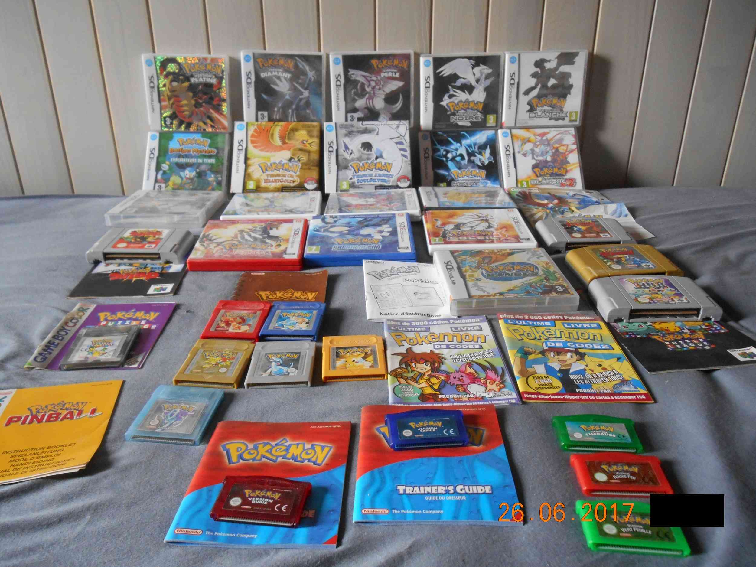 Pokémon Version Argent - Jeu Game Boy Color - jouets rétro jeux de société  figurines et objets vintage