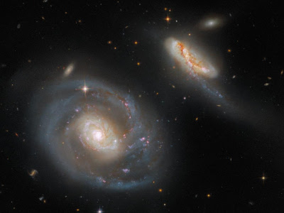 Une paire particulière de galaxies