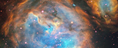 Des bulles de jeunes étoiles flaamboyantes