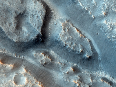 Réseau de vallée sur Mars