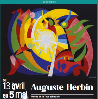 Affiche de l'exposition Auguste Herbin