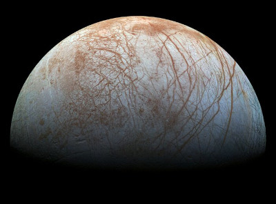 Europe vue par la sonde Galileo
