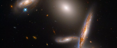 Le groupe de galaxies Huckson Compact Group 40