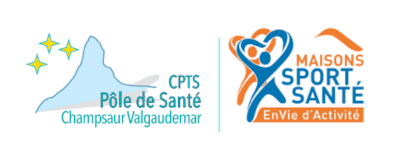 Logo du pôle santé Champsaur Valgaudemar et maison sport santé