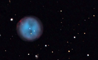 la nébuleuse NGC 3587, dite du 'Hibou'