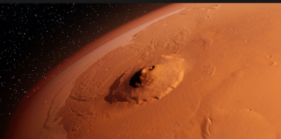 Olympus Mons, le plus haut volcan du système solaire