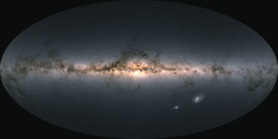 Carte du ciel par Gaia