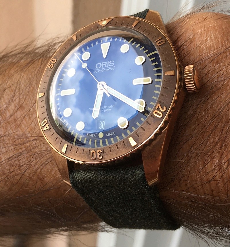 Oris carl cheap brashear patina