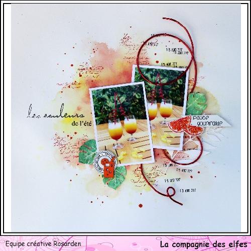 Scrap En Couleurs Tampons La Compagnie Des Elfes - 