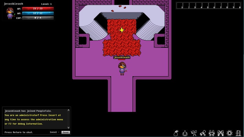 Create a Undertale Online RPG